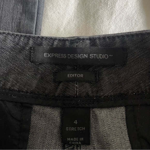 🖤BOGO 50% OFF🖤 Express Editor Y2K Flare Bootcut Low Rise Denim Trousers - Picture 3 of 4